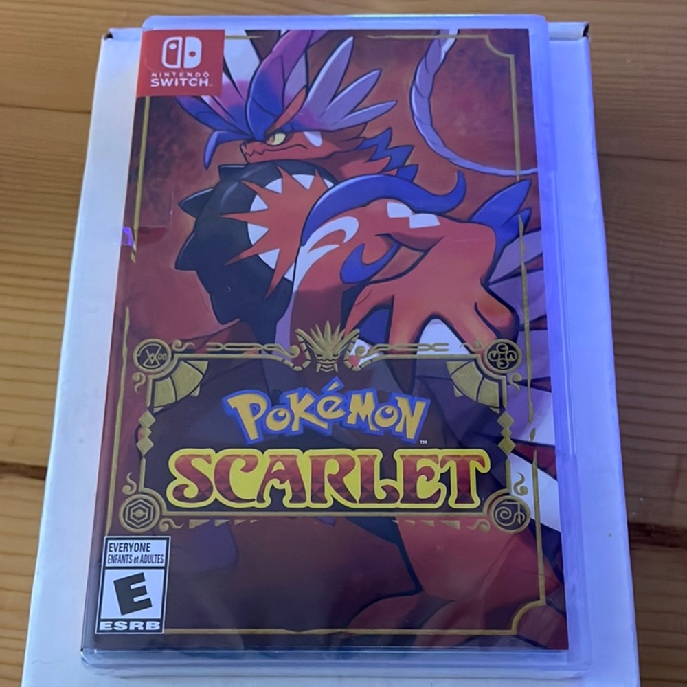 Pokemon Scarlet Game for Nintendo Switch